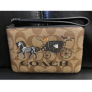 Coach Halloween Wristlet